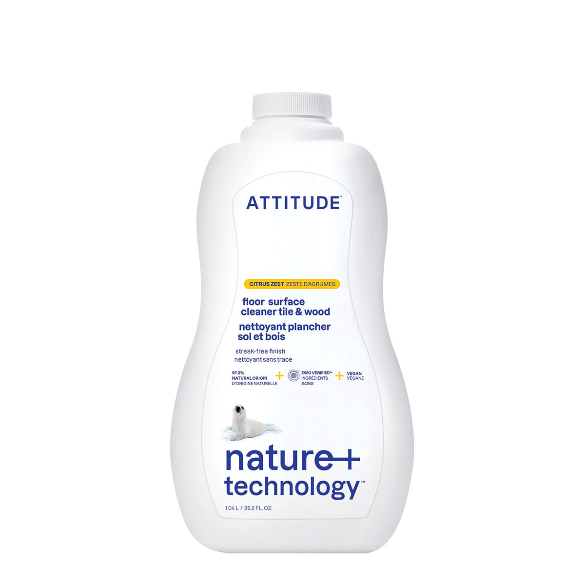 Fregasuelos eco para Parquet y Gres Attitude 1 L