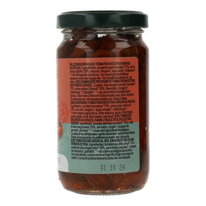 Tomates secados al sol en aceite de oliva virgen extra Terrasana 180 g