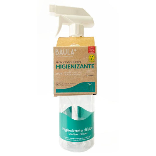 Pack Limpiador Ecológico Higienizante + Botella con pulverizador, Baula