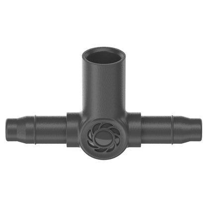 Unión en T para microaspersores de 4,6 mm (3/16") Microdripsystem Gardena