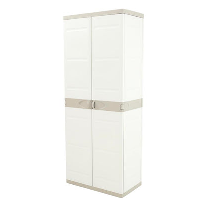Armario Escobero 70 cm Titanium Plastiken Beige