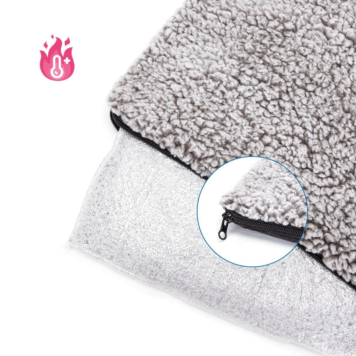 Alfombra térmica para mascotas talla M, Nobleza