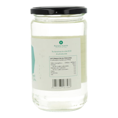 Pack 2x Aceite de coco desodorizado ECO Planeta Huerto 500 ml