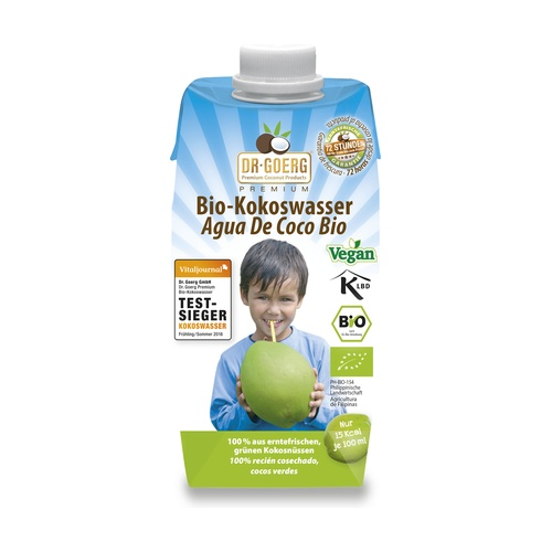 Agua de coco Bio Dr. Goerg 330ml