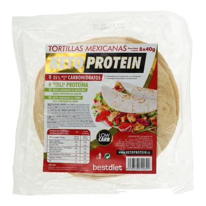 Tortilla Mexicana Keto Protein 320g