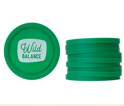 Pack 6x Salmón y Ternera barf para perros 400 g + Regalo: Tapa reutilizable para latas, Wild Balance