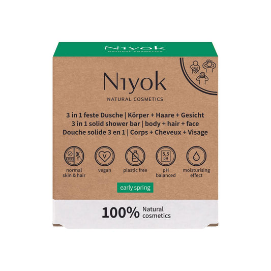 Limpiador corporal 3 en 1 Early Spring Niyok 80 g