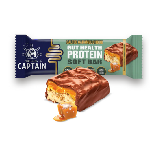 Barrita Chocolate con caramelo salado GUTsy Captain 50g