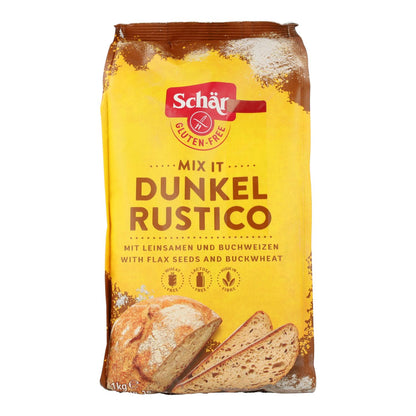 Harina para pan Rústico Brot Mix Dunkel Dr.Schar 1 kg