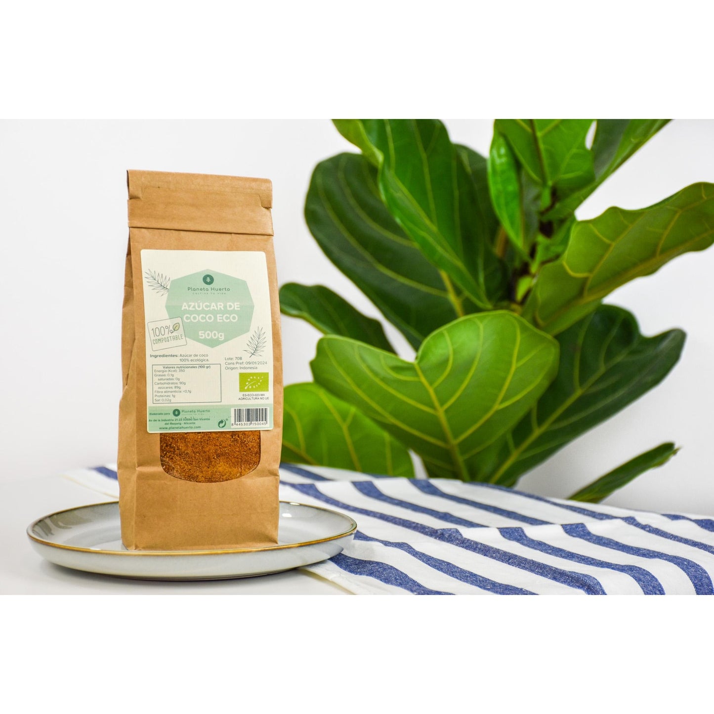 Azúcar de coco ECO Planeta Huerto 500gr