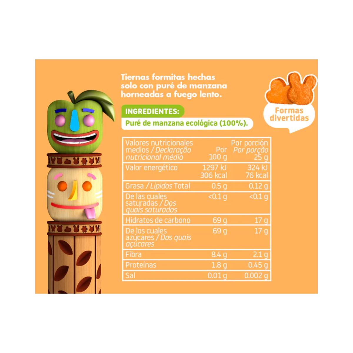 Pack Mix Snacks Triboo frutas ECO Smileat 5 uds 25 g