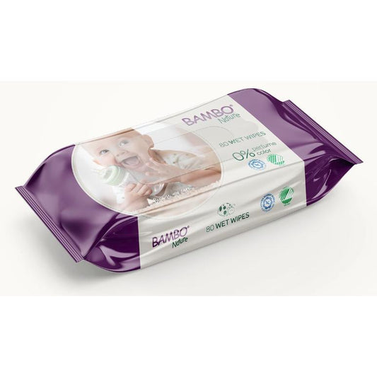 Toallitas húmedas Bambo Nature 80 uds
