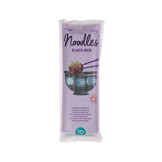 Noodels de arroz negro Terrasana 250 g