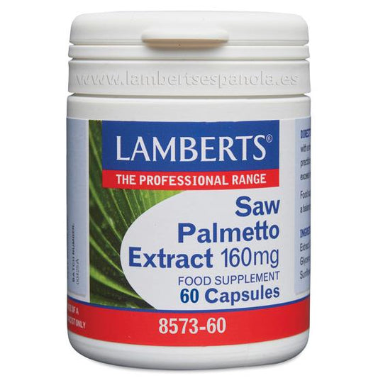 Extracto de Saw Palmetto 160 mg Lamberts 60 capsules