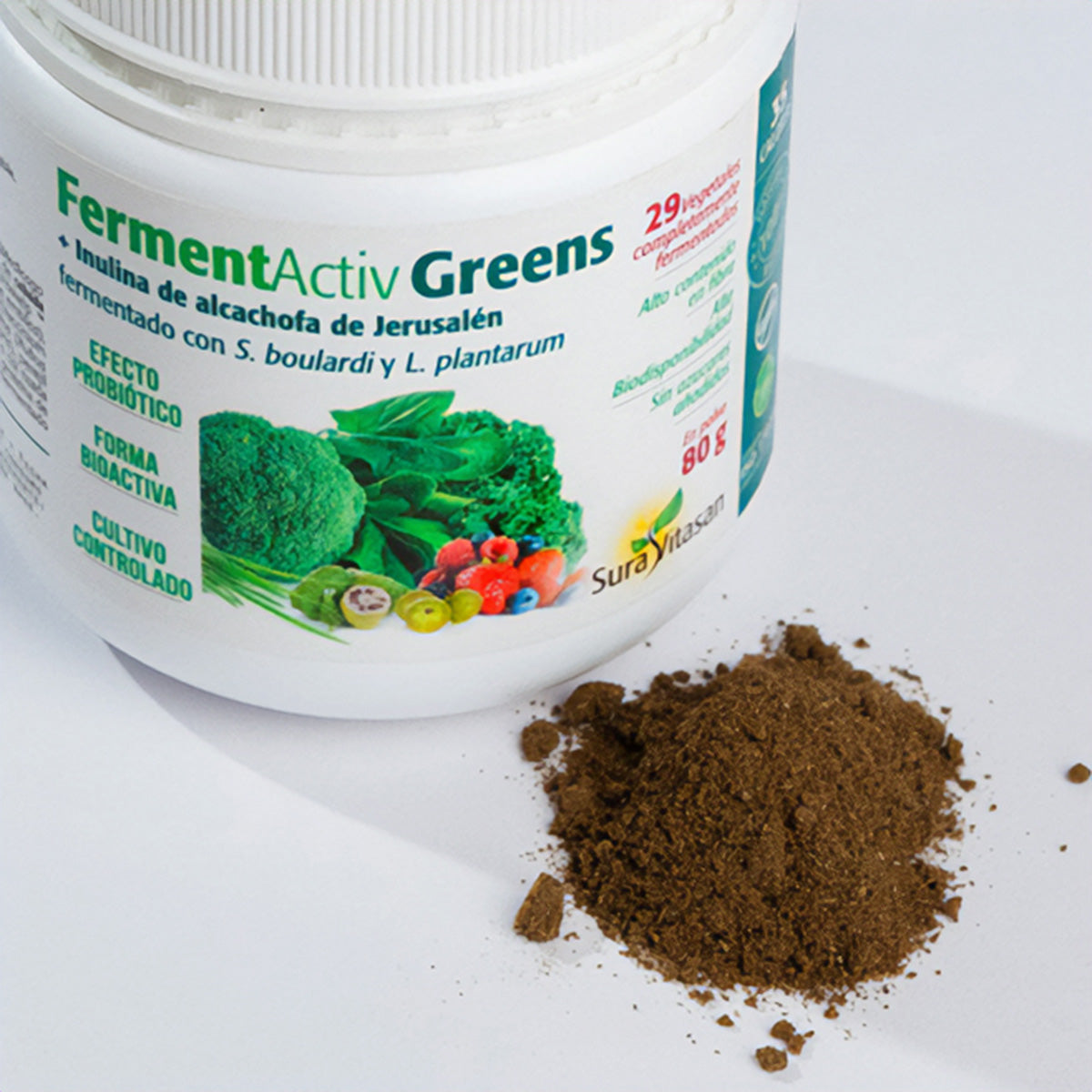 Ferment Activ Greens, Sura Vitasan, 80 gr