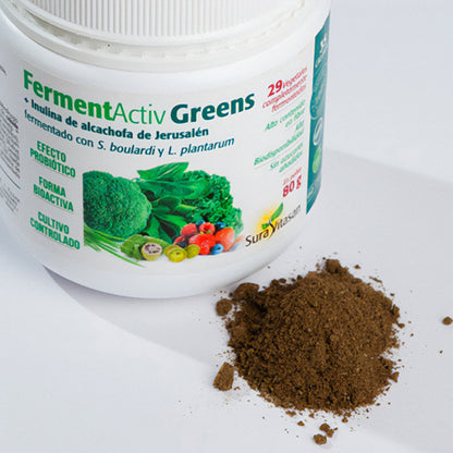 Ferment Activ Greens, Sura Vitasan, 80 gr