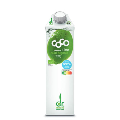 Pack 6x Agua de Coco Natural Dr. Martins 1 L