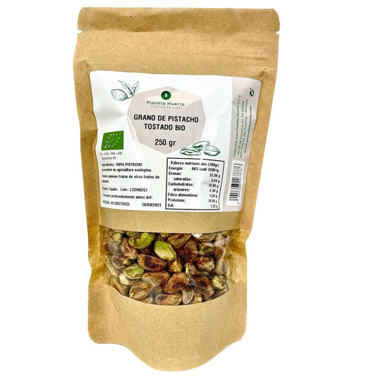 Grano de pistacho tostado, sin sal Eco Planeta Huerto 250 g