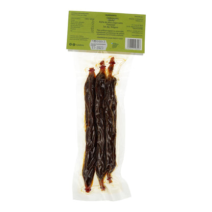 Chorizo Vegano de Calabaza Picante Calabizo 120 g Pack 3 uds