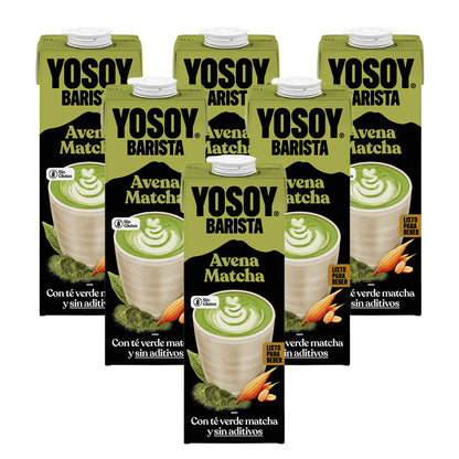 Pack 6x Bebida de Matcha Yosoy 1L