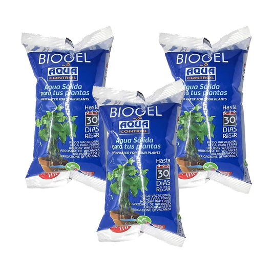 Pack 3x Gel de Riego Biogel Aqua Control 200 ml