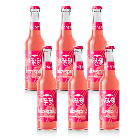 Pack 6x Fritz Spritz Ruibarbo FRITZ-KOLA 330 ml