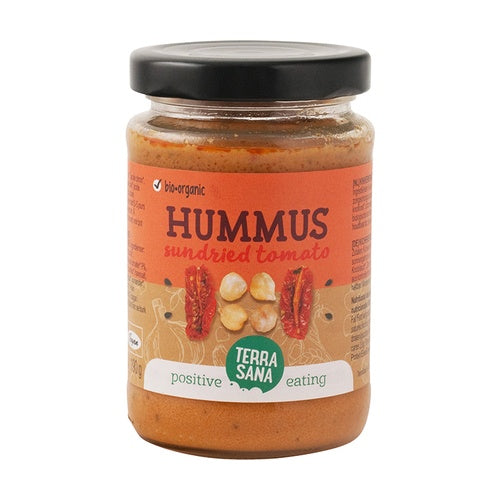 Hummus con tomates secados al sol Terrasana 190 g