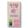 Chocolate negro para postres Bio Altereco 200gr