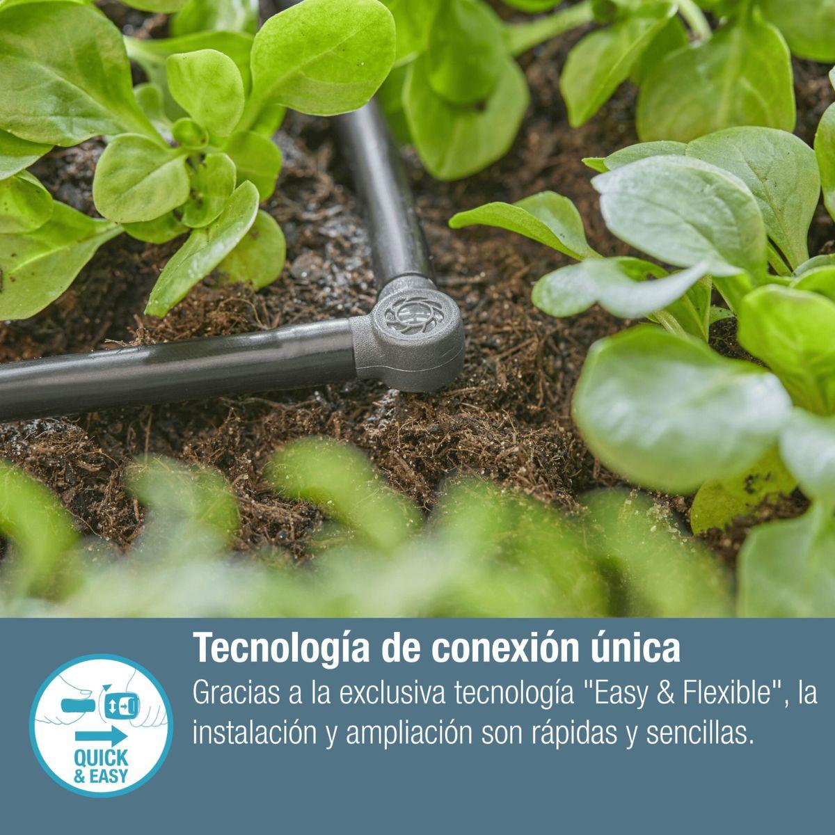 Pieza en T 4.6 mm (3/16") Microdripsystem Gardena