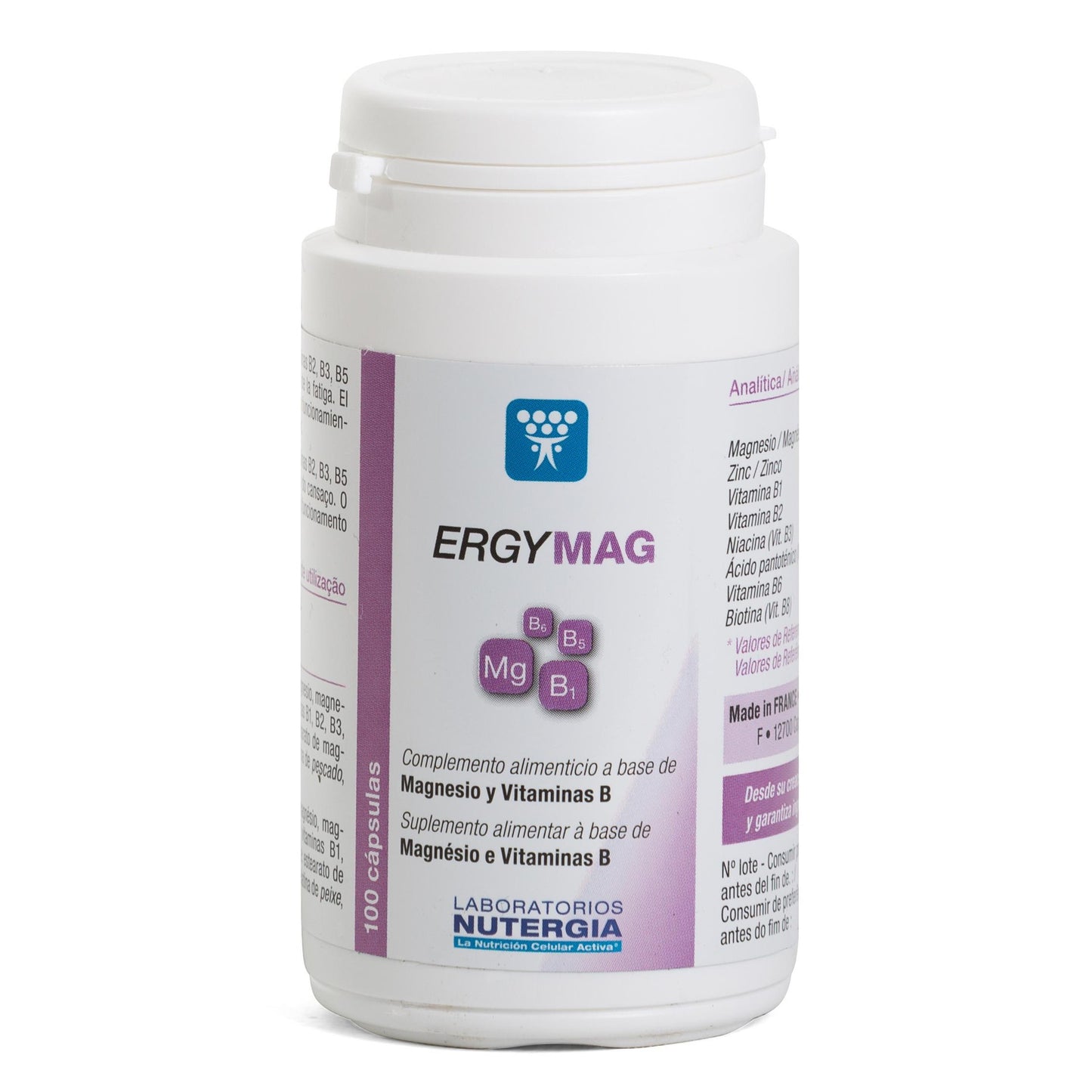 ERGYMAG Nutergia, 100 cápsulas