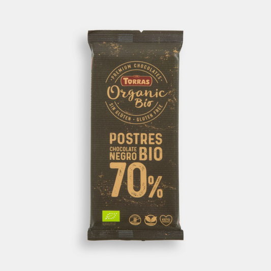 Chocolate Fondant Cobertura para Postres 70% Cacao Bio Torras 200 gr