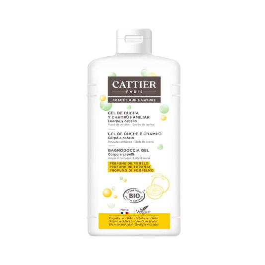 Gel y Champú espumoso familiar Cattier 1 L