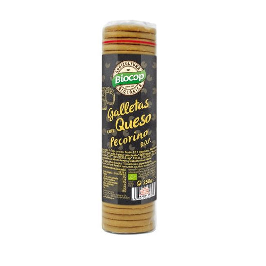 Galletas con Queso Pecorino Biocop 250 g