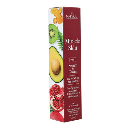 MIracle skin Serum y crema 2 en 1 Natysal 50 ml