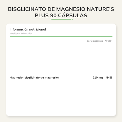 Información nutricional