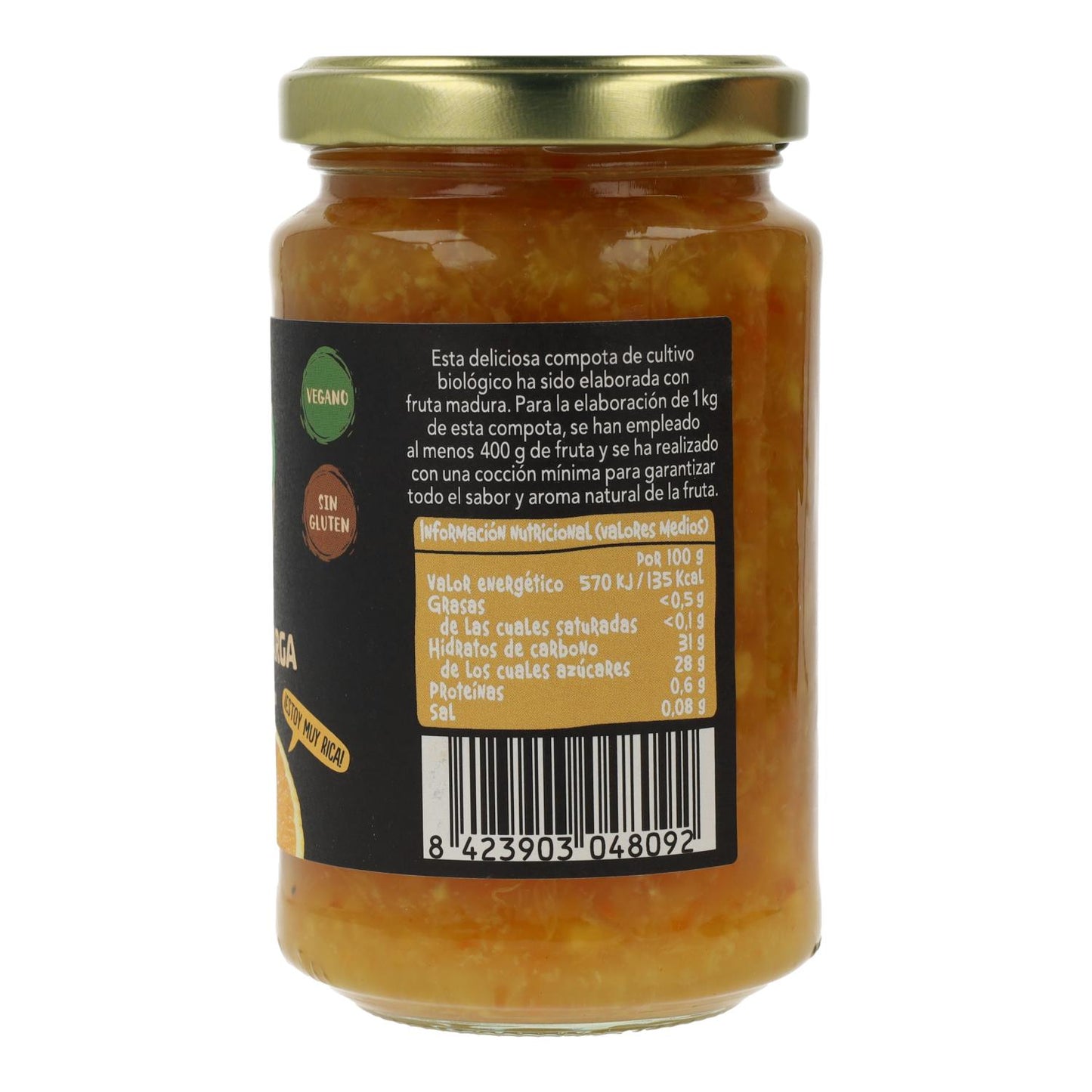 Compota de Naranja Amarga BIO Biocop 265gr