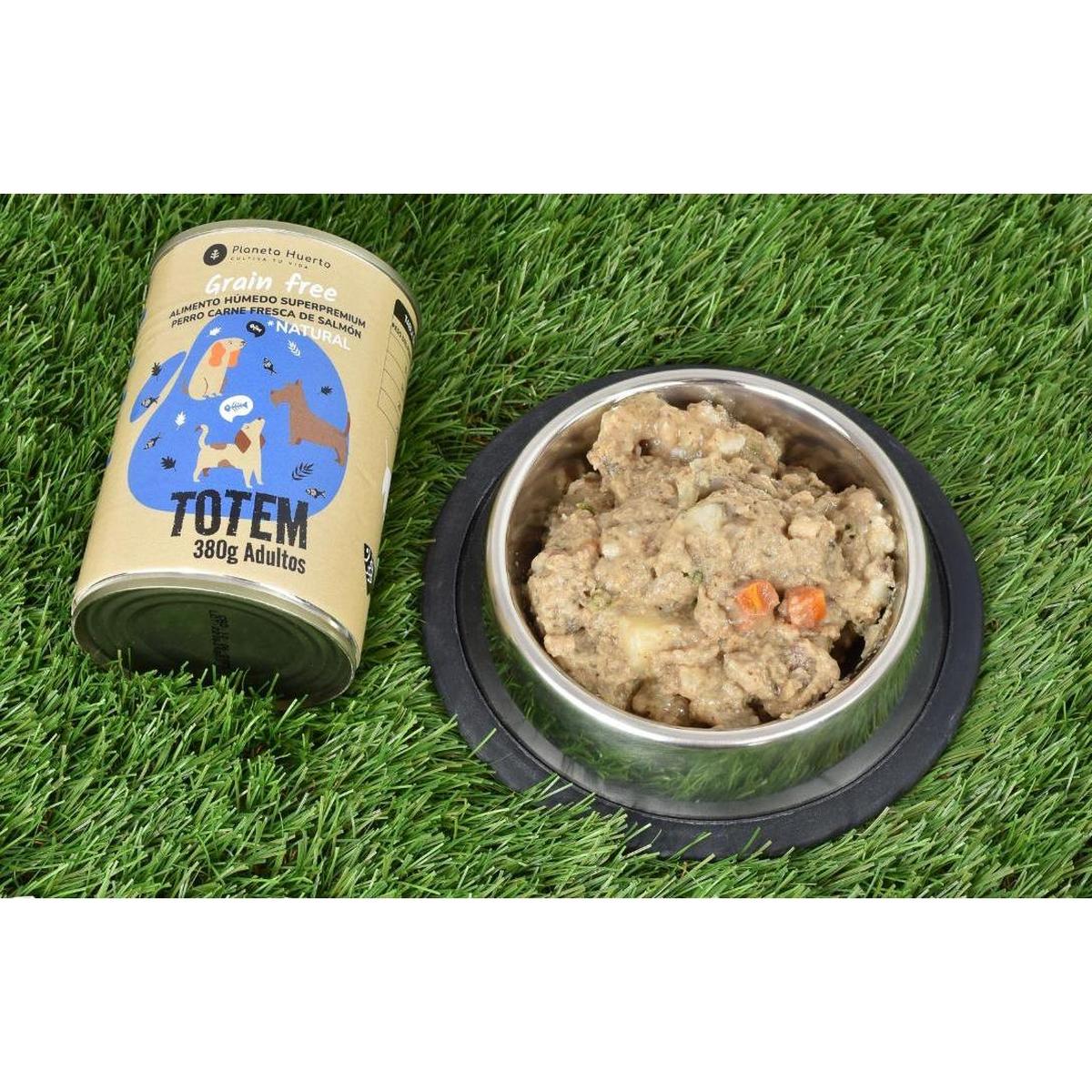 Pack 12 x Comida Húmeda Grain Free Superpremium para perro Salmón 380 g Planeta Huerto