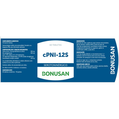 Bonusan cPNI – 12S 60 comprimidos