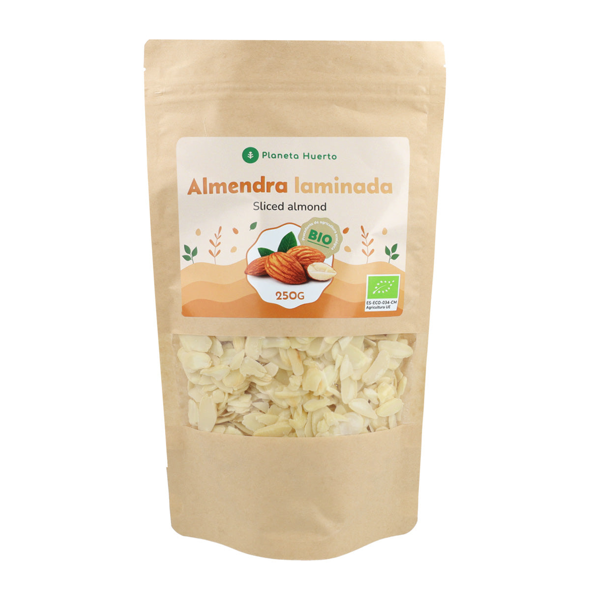 Almendra laminada ECO Planeta Huerto 250 g