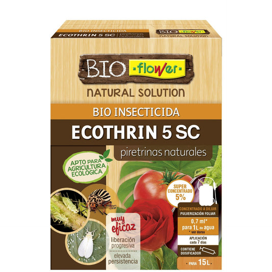 Bio Insecticida Ecothrin concentrao BioFlower 10 ml