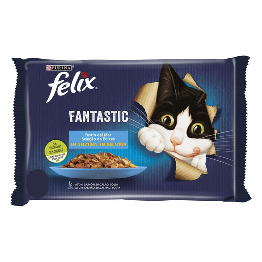 FELIX Fantastic Festín del Mar en Gelatina 12x85g