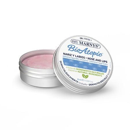 Bálsamo reparador intensivo bioatopic nariz y labios, Marnys 15 ml