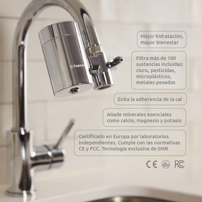 Filtro de grifo EcoPro Chrome SMR Tappwater