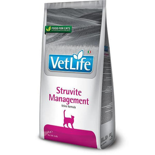 Vet Life Fórmula felina Struvite Management Pienso veterinario Farmina