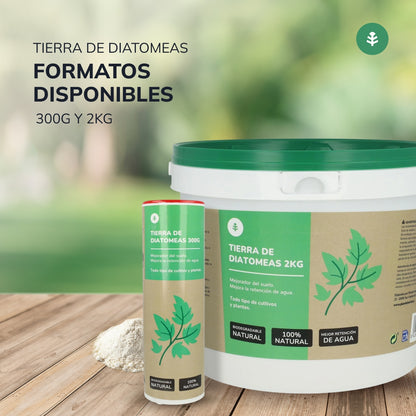 Tierra de Diatomeas Planeta Huerto 300 gr