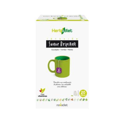 Herbodiet Suave Respirar Novadiet, 20 bolsitas