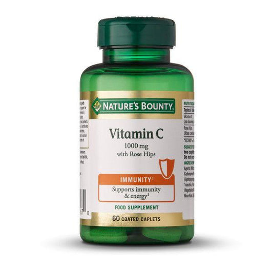 Vitamina C con escaramujo 60comp Nature's Bounty