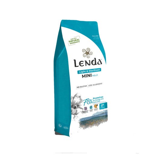 Pienso Light para Perros Pequeños Esterilizados Lenda 2 kg