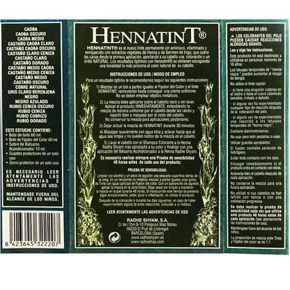 Hennatint Caoba Oscuro Radhe 120 Ml Radhe