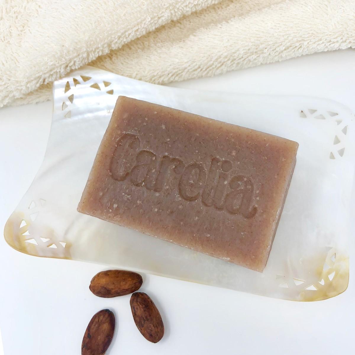 Jabón natural con cacao Carelia 100 g
